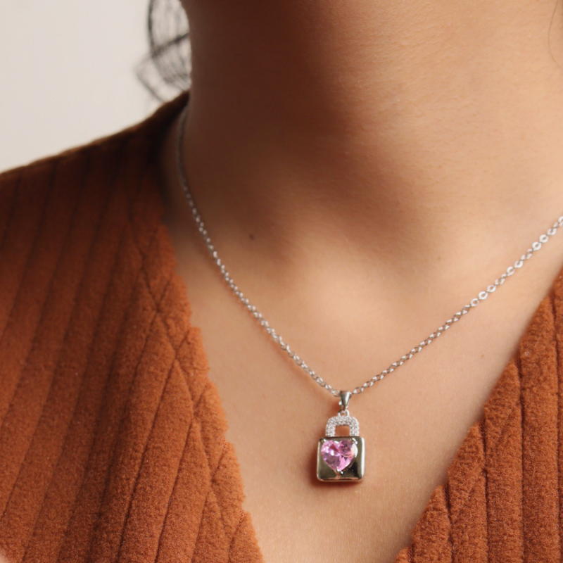 Love Lock Necklace Gold