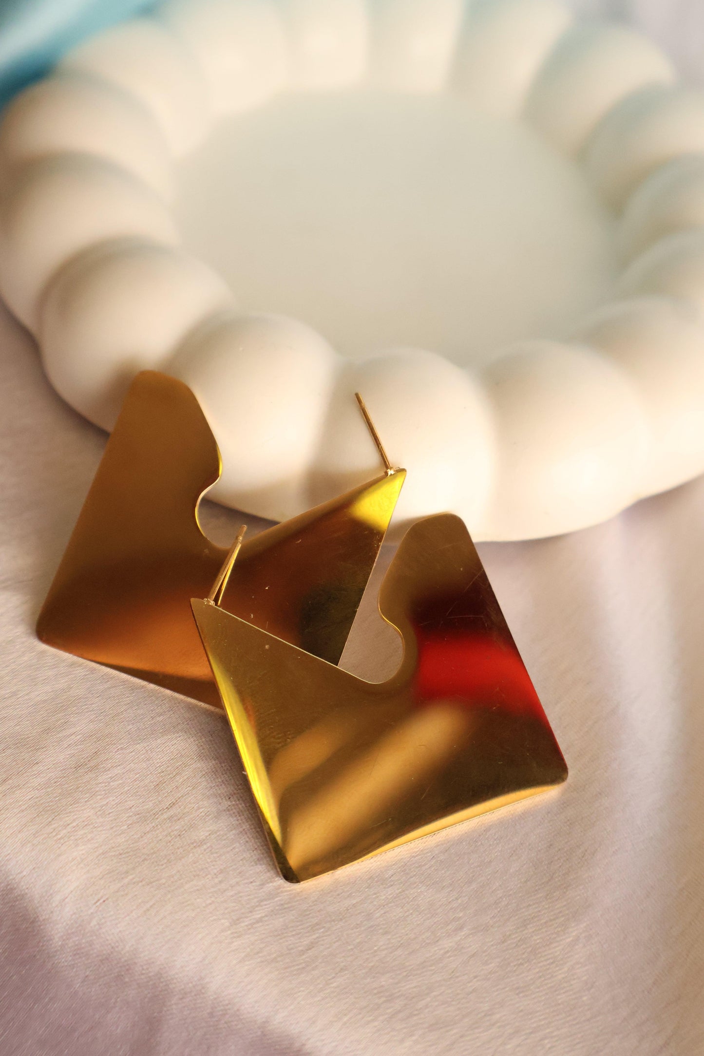 Midnight Elegance Statement Earring