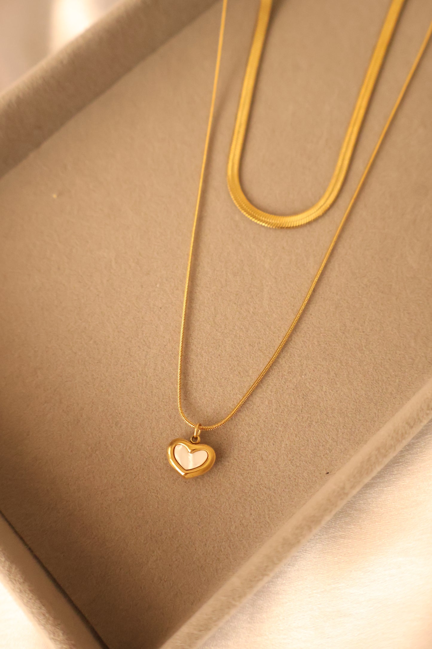 Saga Double Layer Necklace