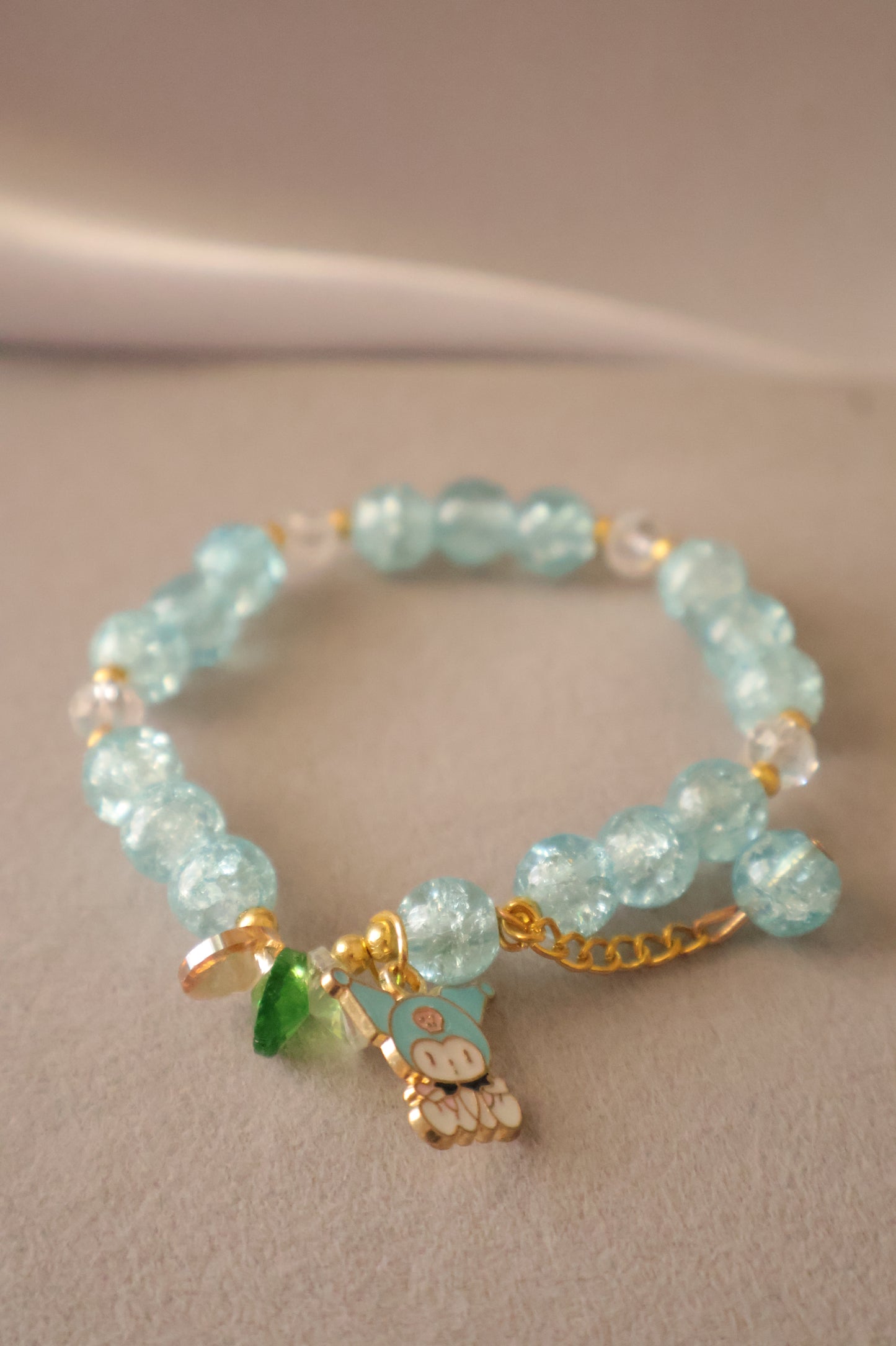 Sapphire Waves Crystal beaded Bracelet