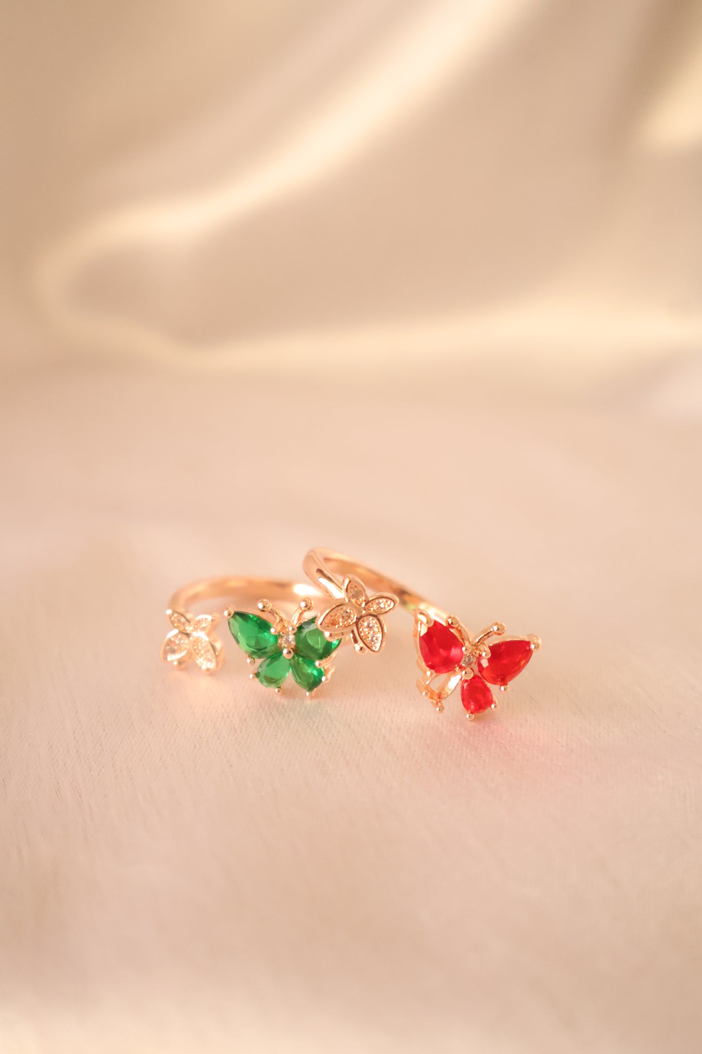 Wings of Grace Rose gold Ring (Adjustable-Anti Tarnish)