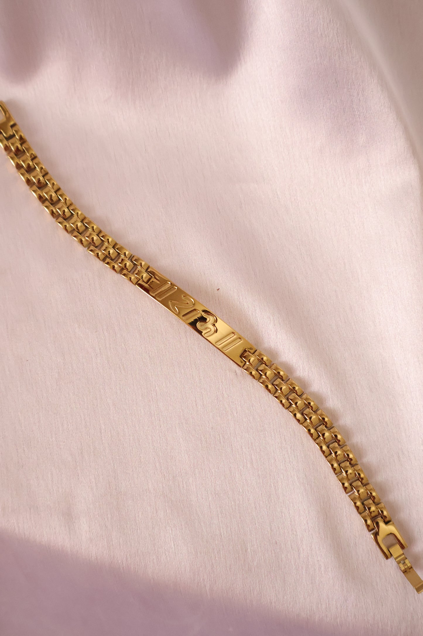 Gold Plated Ram Naam Bracelet