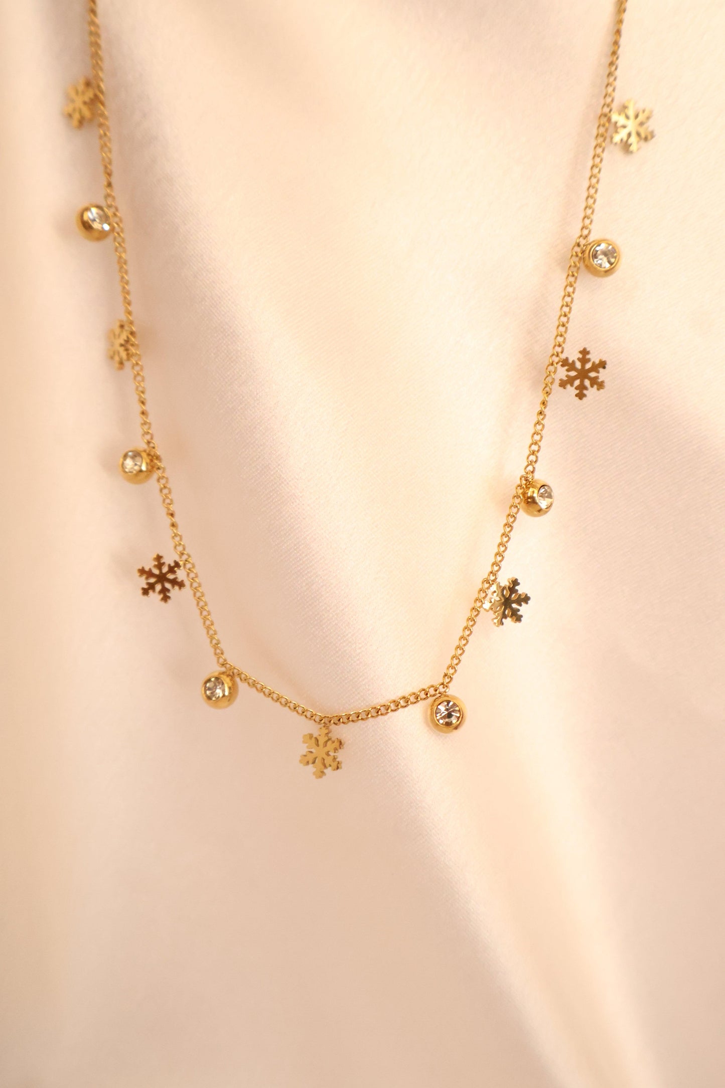 Crystal Snow Necklace